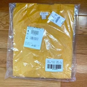 J Crew cotton- wool teddie sweater. never opened